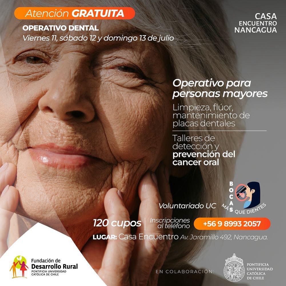Operativo Dental Gratuito para Personas Mayores